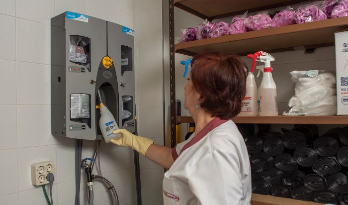 Limpieza sostenible Envases Reutilizables
