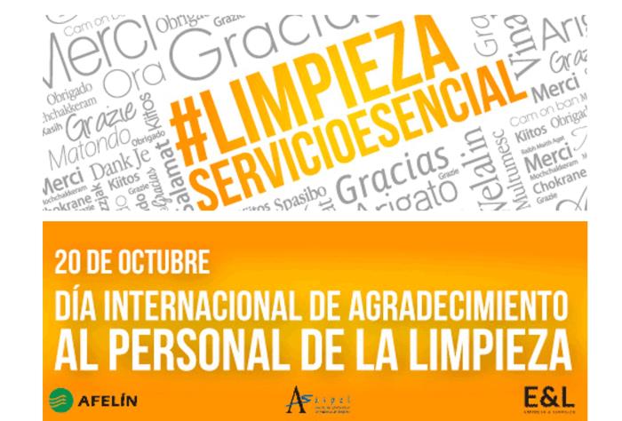 20 de octubre: Día Internacional de agradecimiento al personal de limpieza