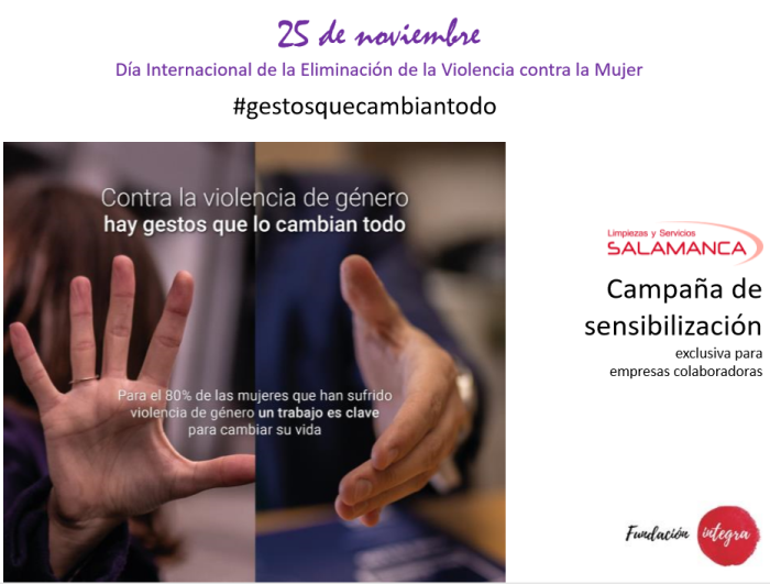 Campaña de sensibilización contra la violencia de género